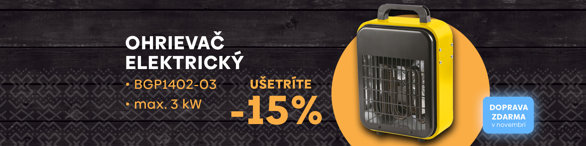 Elektrický ohrievač